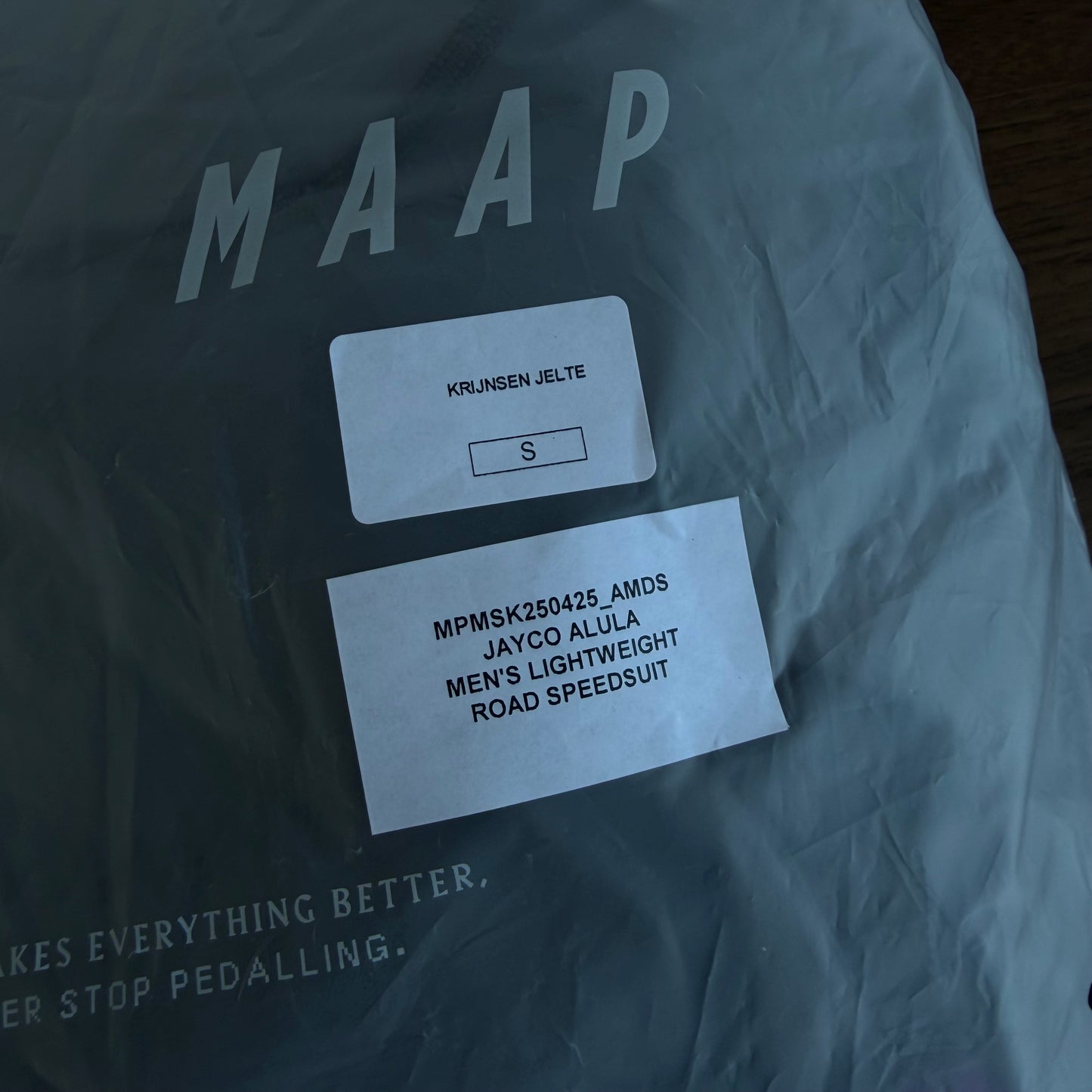 MAAP CC - World Tour Team Jayco Alula Snelpak - Nieuw Lightweight Speedsuit