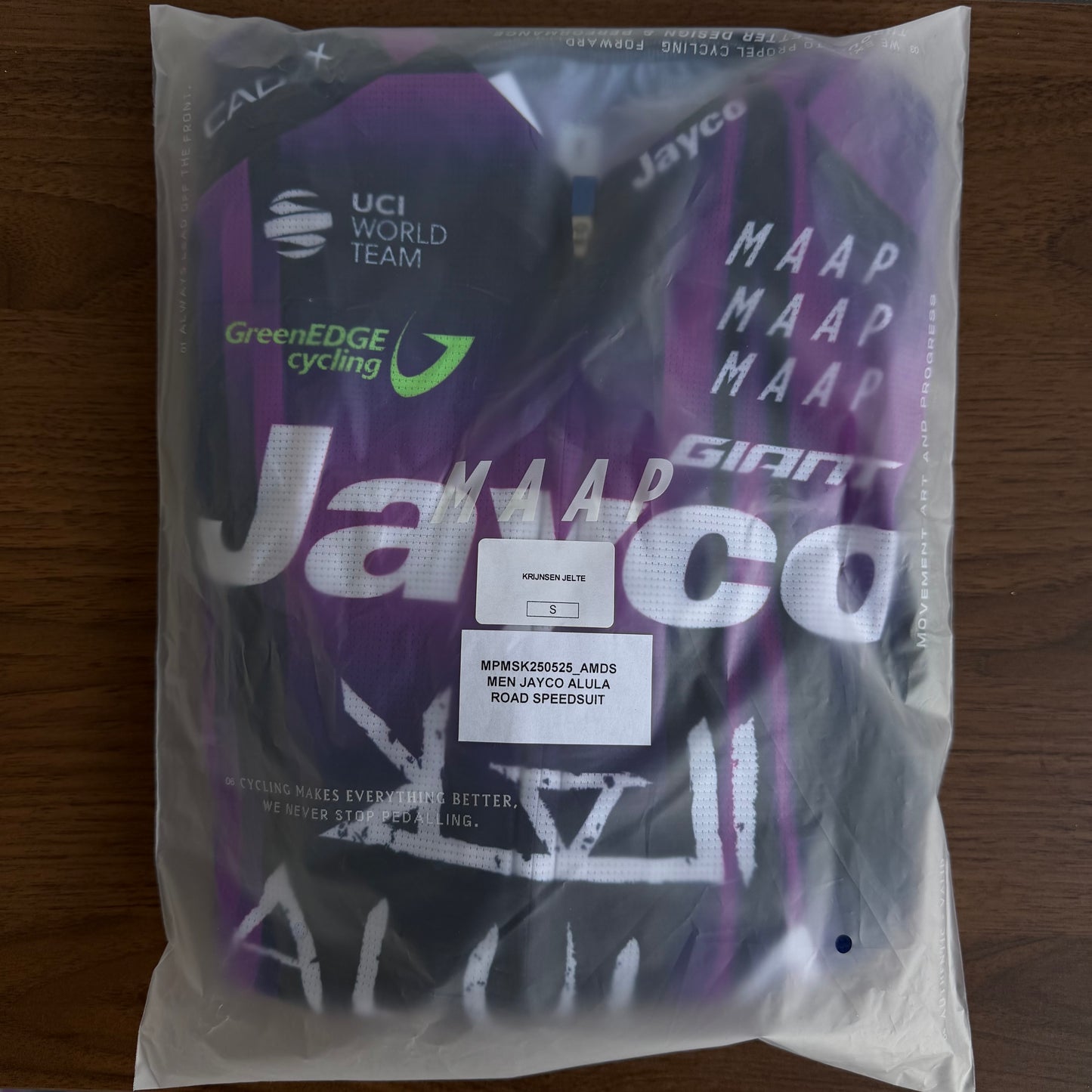 MAAP CC - World Tour Team Jayco Alula Snelpak - Road Speedsuit