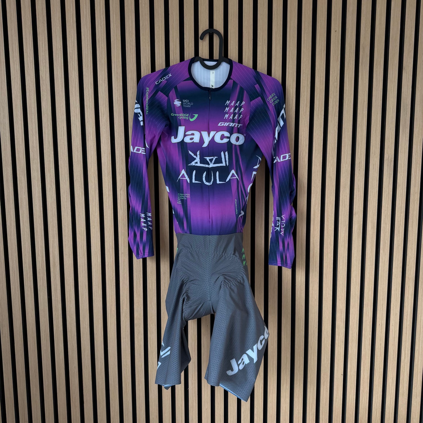 MAAP CC - World Tour Team Jayco Alula tijdritpak - Time Trial Suit - Nieuw