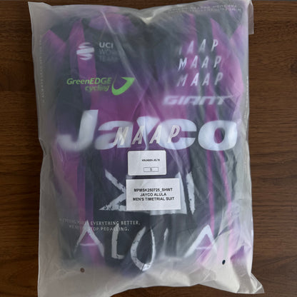 MAAP CC - World Tour Team Jayco Alula tijdritpak - Time Trial Suit - Nieuw