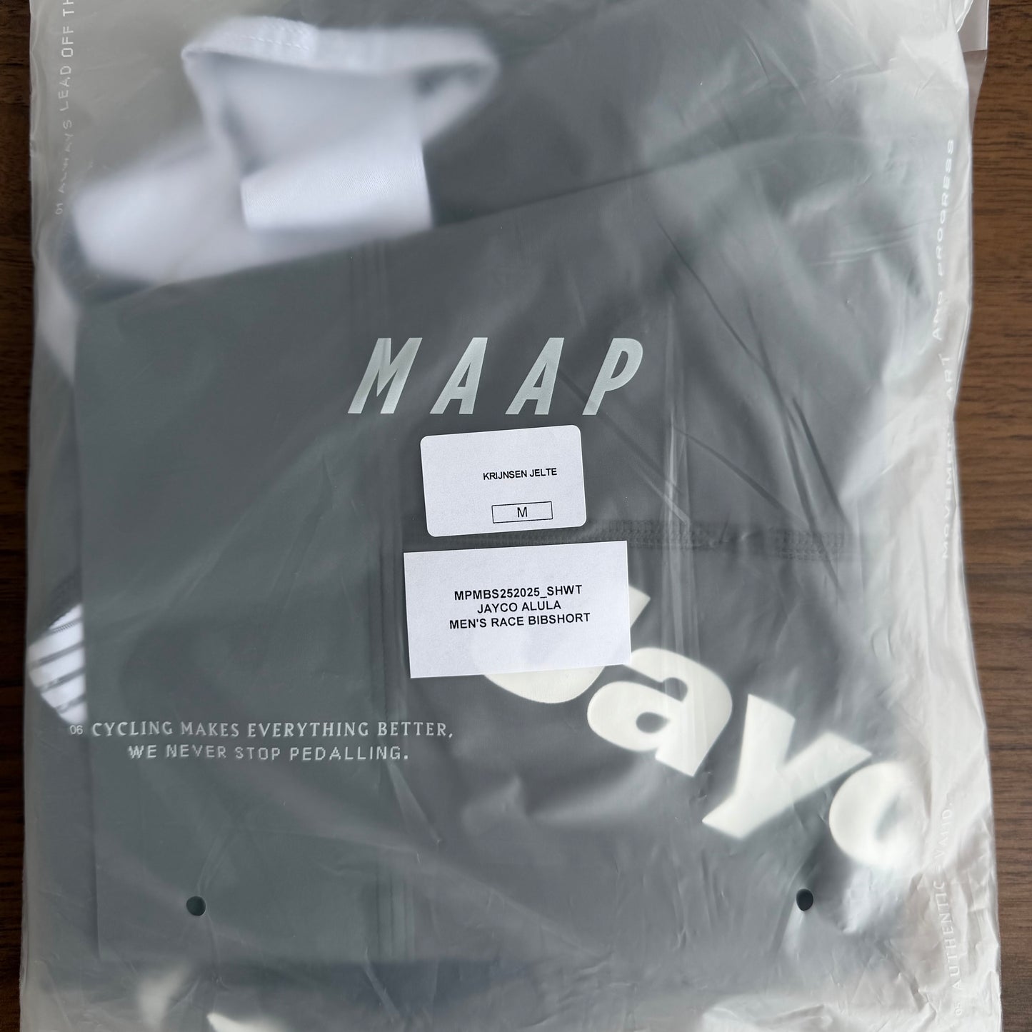 MAAP CC - World Tour Team Jayco Alula fietsbroek - Race bibshort