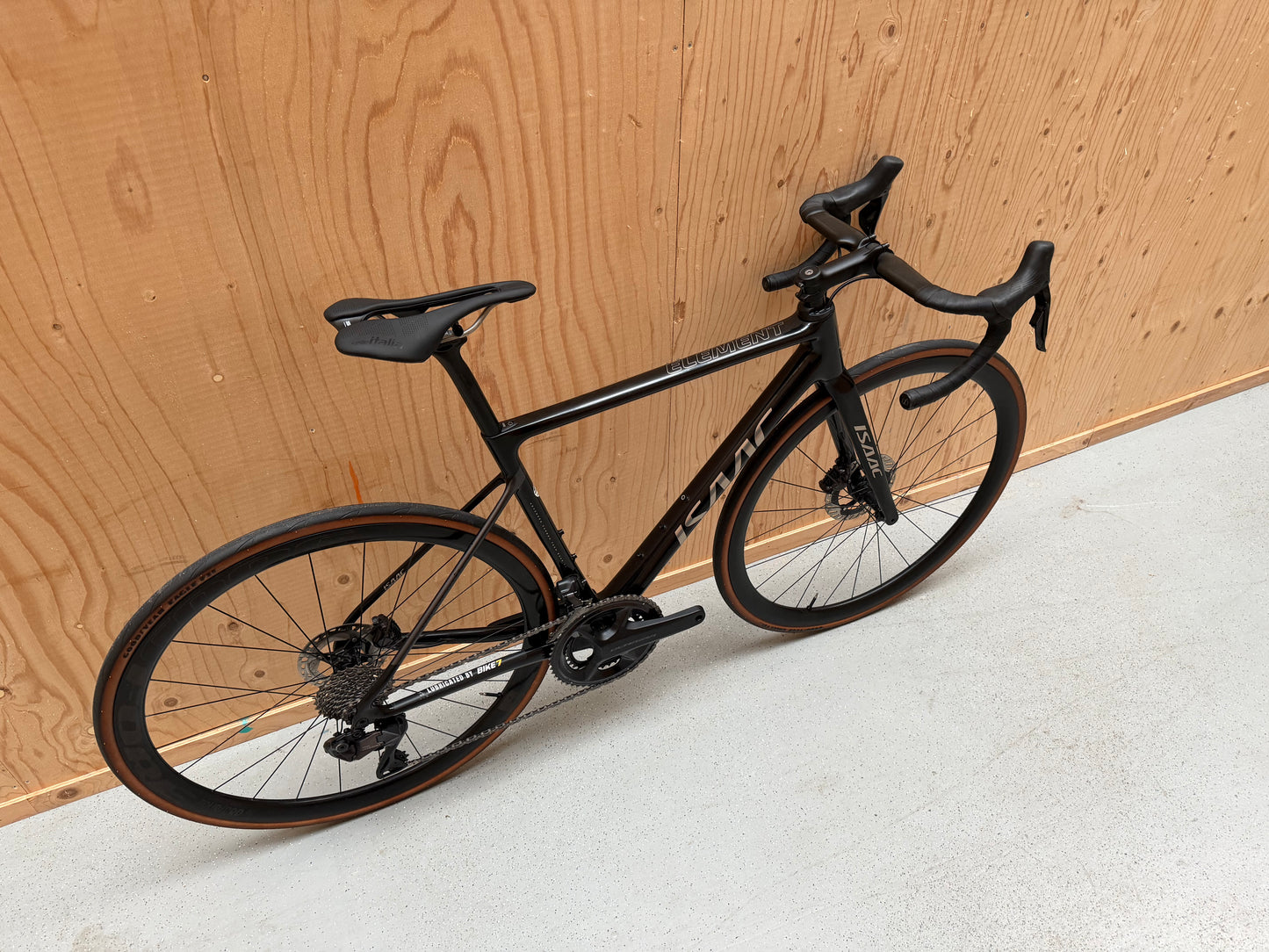 Isaac Element, Ultegra Di2 - M - 2025 - Zwart