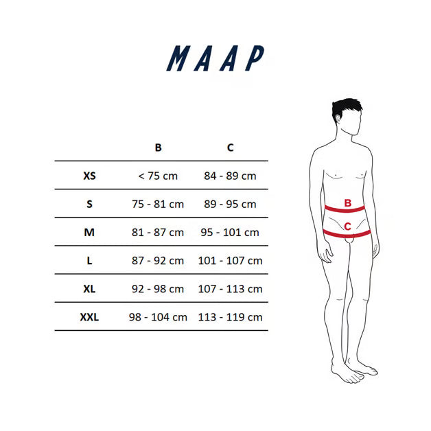 MAAP CC - World Tour Team Jayco Alula fietsbroek - Race bibshort