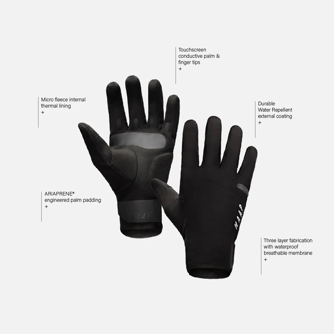 MAAP CC Winter Gloves - Maat L